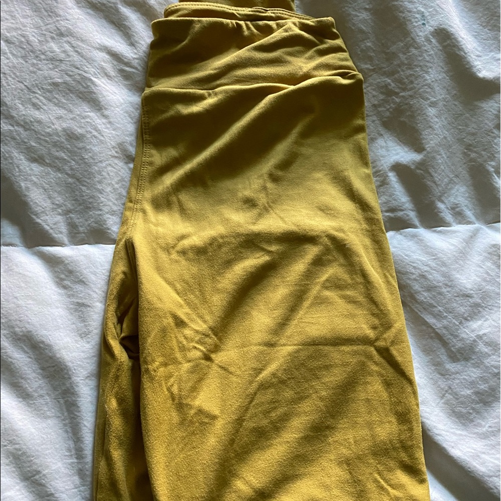 Lularoe Solid Mustard Leggings